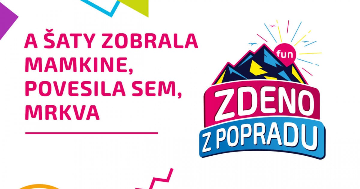ZDENO Z POPRADU: "A šaty zobrala mamkine, povesila sem, mrkva"