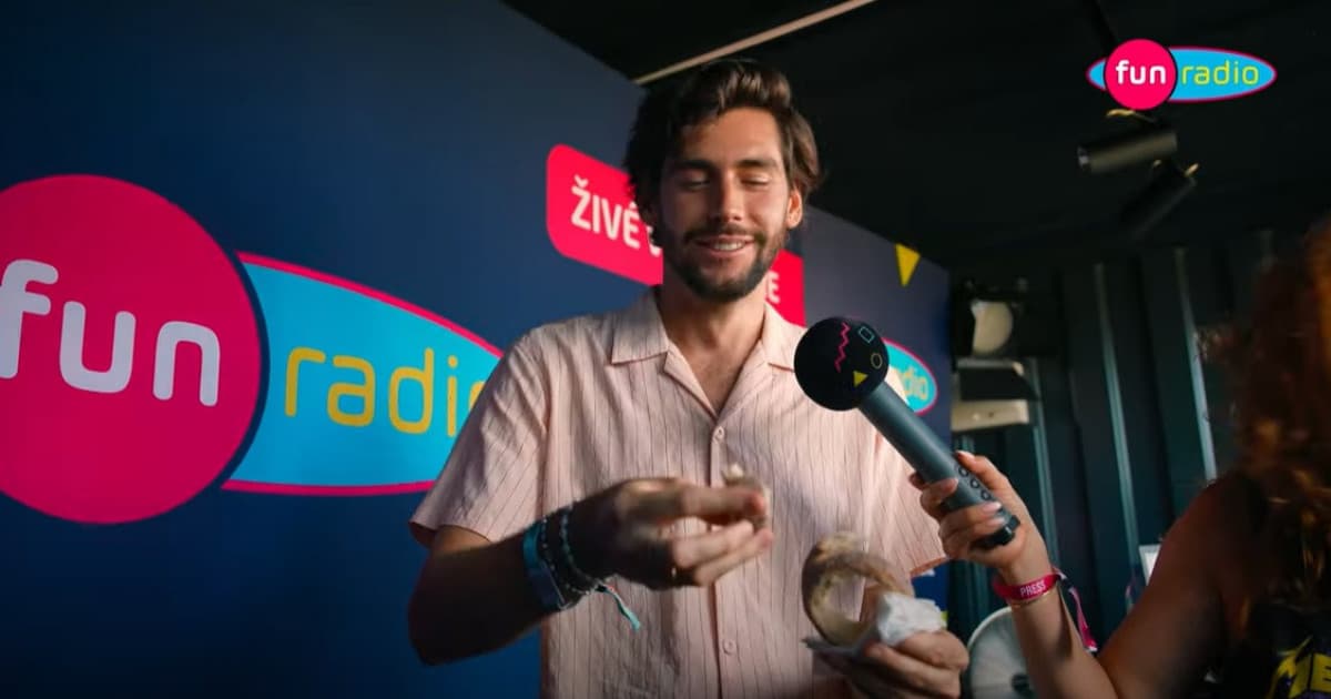 Alvaro Soler ochutnáva slovenskú kuchyňu | EXKLUZÍVNE z Lovestream festivalu