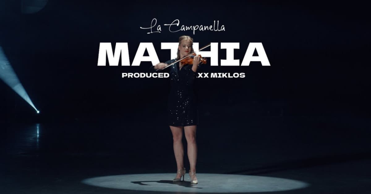 Slovenská huslistka Mathia predstavuje svoju horúcu novinku La Campanella