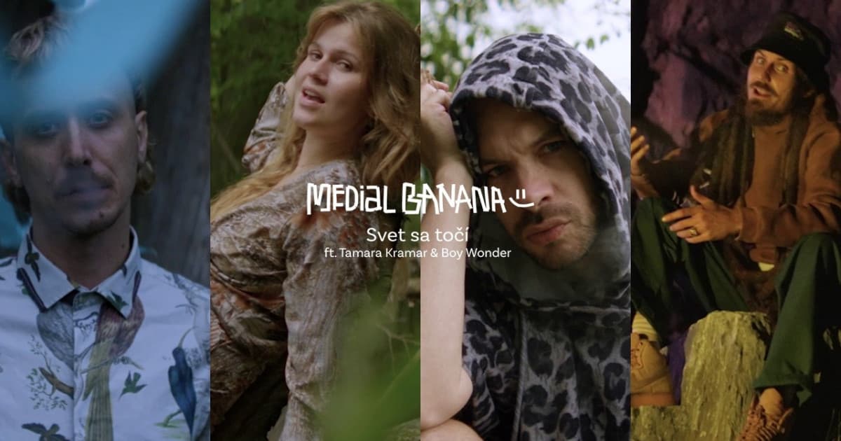 Medial Banana a ich nový klip k skladbe „Svet sa točí“