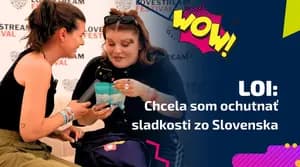 Speváčka Loi ochutnala slovenské sladkosti | LOVESTREAM