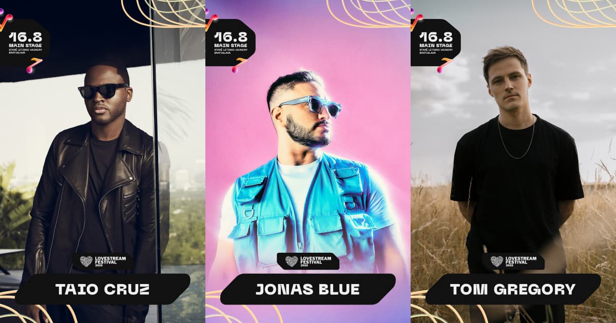 LOVESTREAM festival ohlasuje ďalšie mená interpretov
