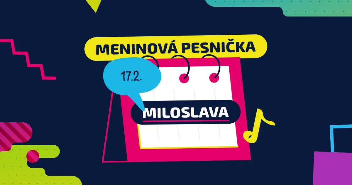 Meninová pesnička: MILOSLAVA
