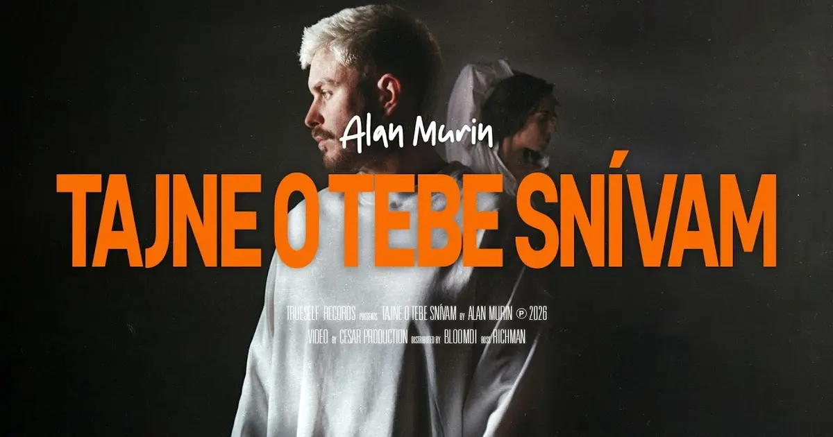 Alan Murin má nový klip: "Tajne o tebe snívam" je plné emócií