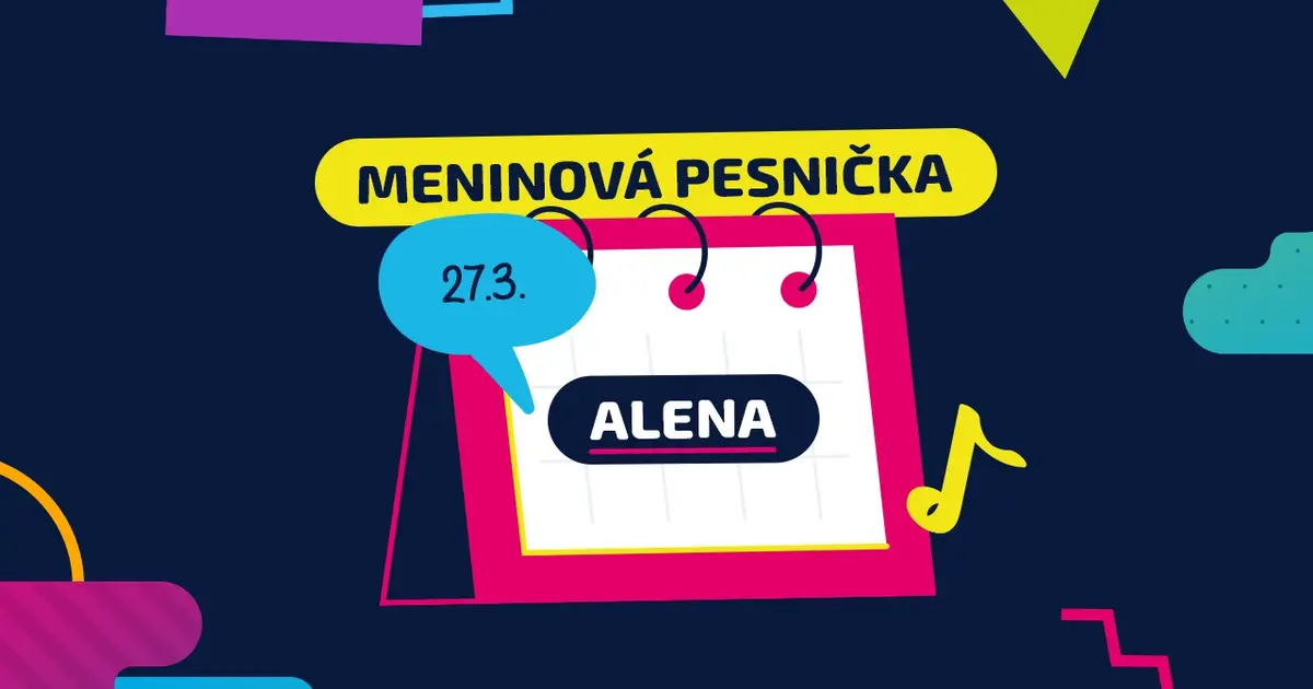 Meninová pesnička: ALENA