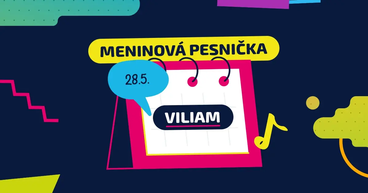 Meninová pesnička: VILIAM