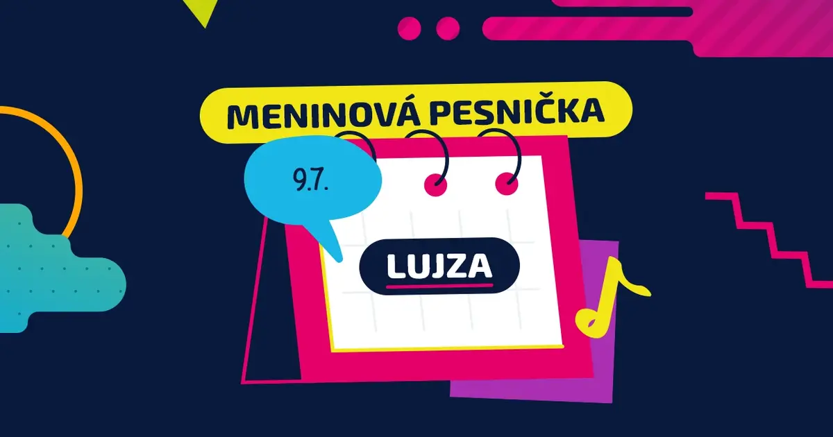 Meninová pesnička: LUJZA